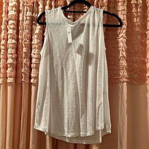 NWT J. Jill Whit Linen Small Tee Shirt Top